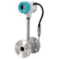 High temperature 350C  high pressure vortex flow meter