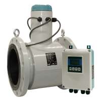 dirty water non full pipe magnetic flowmeter