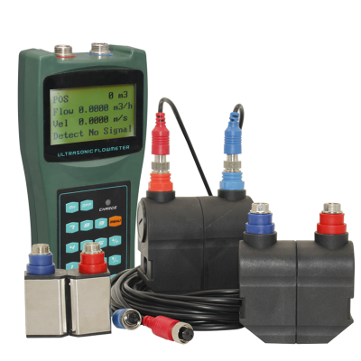 portable non intrusive ultrasonic flow meter