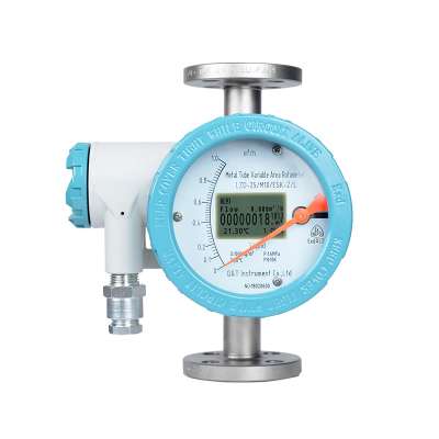 hydrochloric acid anti-corrosive metal tube rotameter